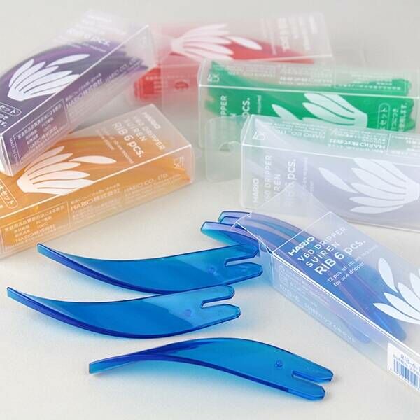 日本 HARIO 睡蓮咖啡濾杯 花瓣 - 6片裝 (型號: RIB 6)