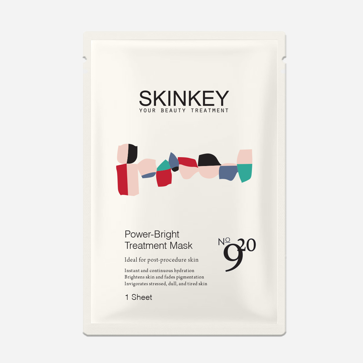 Power-Bright Treatment Mask 醫學級亮白鎖水面膜 5pc/box