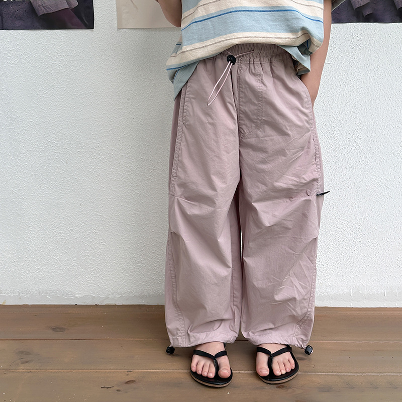 《1200》夏季縮口工裝防蚊寬鬆長褲(90-160)