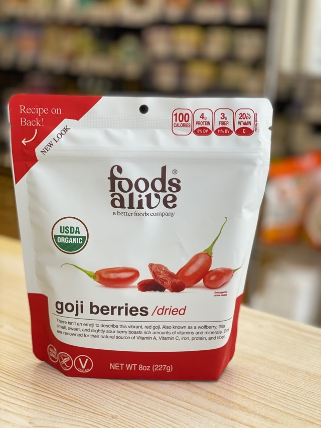 Organic Goji Berries 227g (Best Before 2026/10/1)