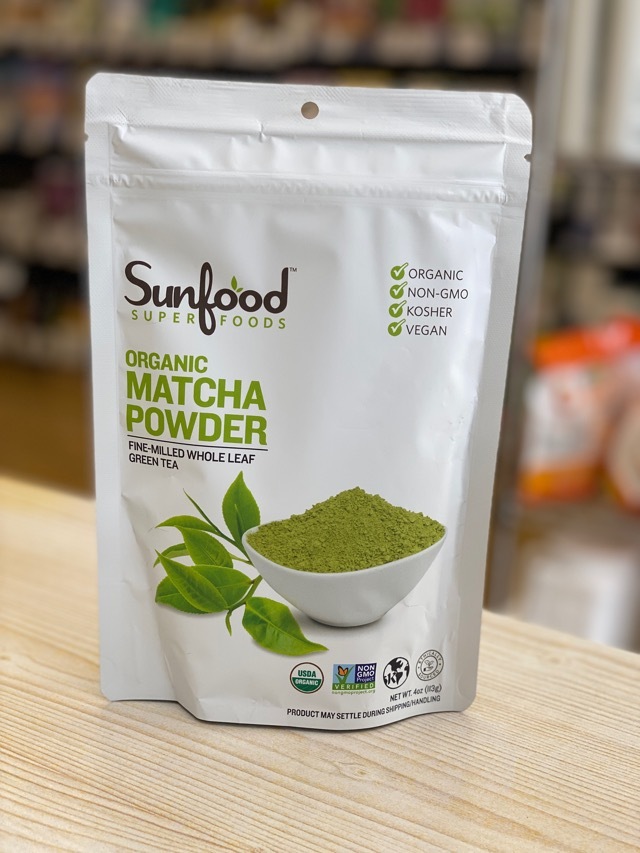 Sunfood organic matcha powder (best before 2027/9/2)
