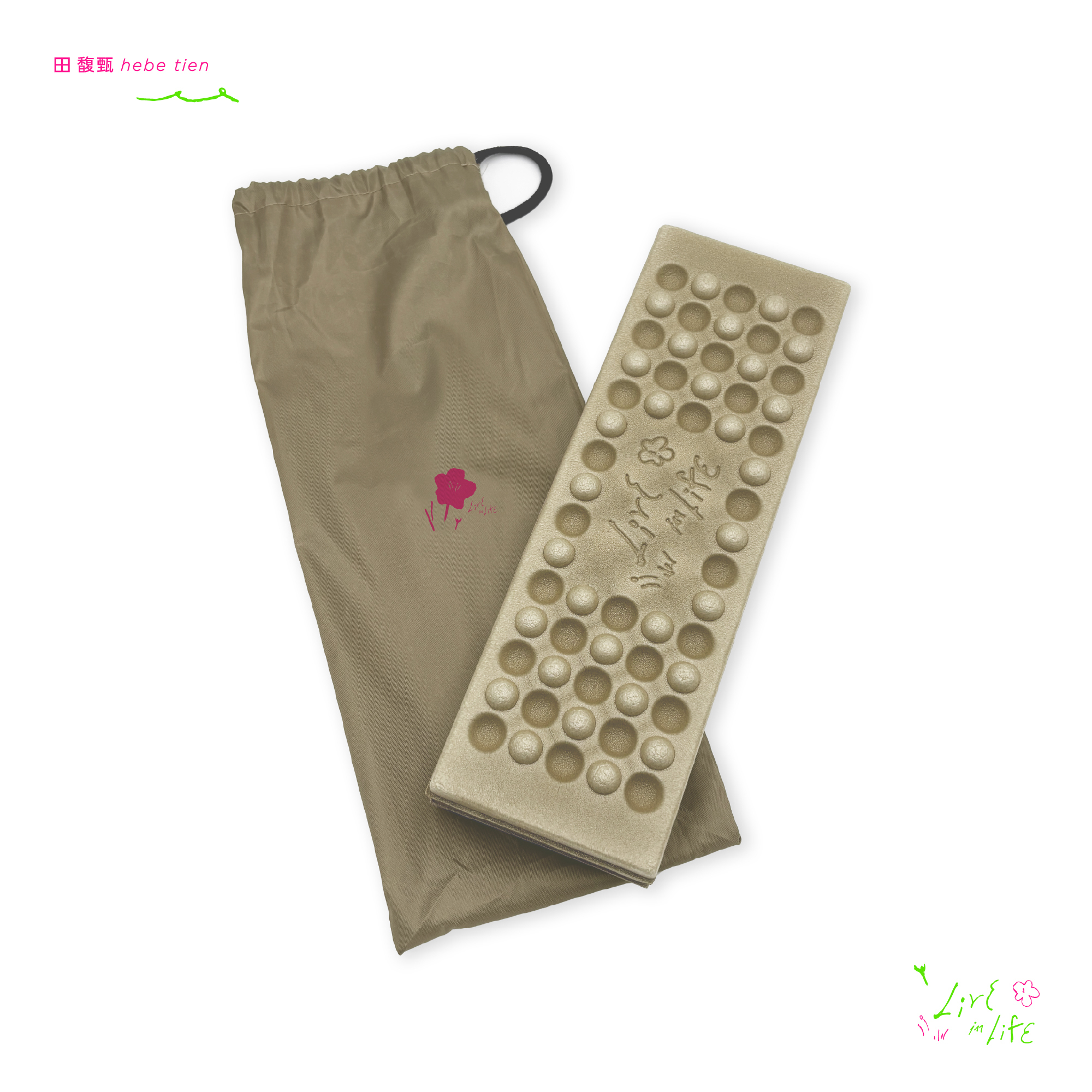 超輕巧折疊坐墊-野餐露營便攜