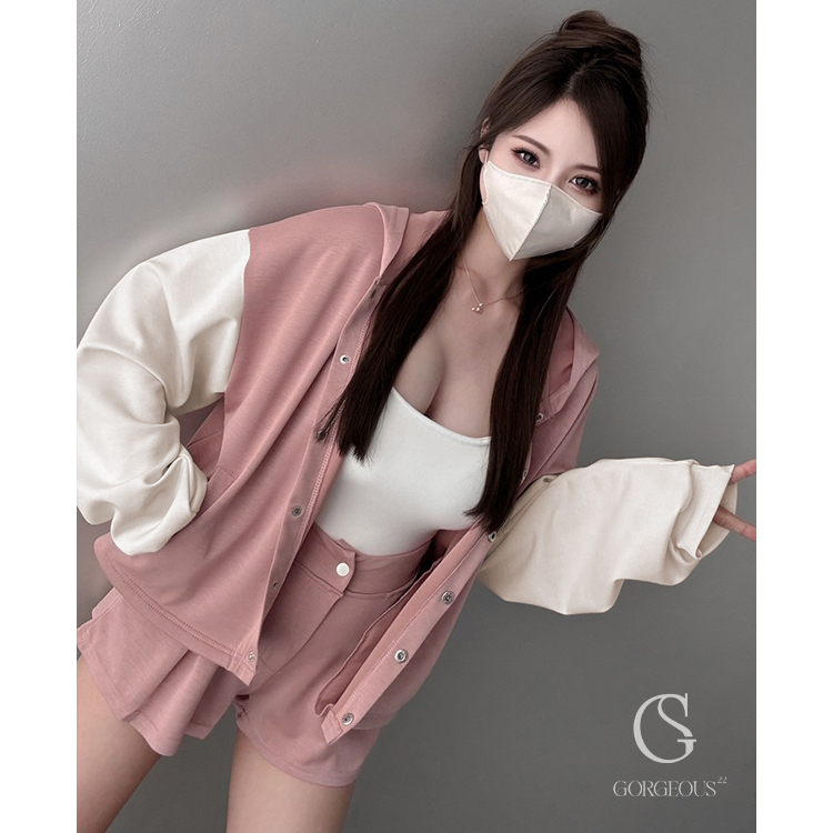 G9605 現貨「太空AIR′壓扣A字短褲」