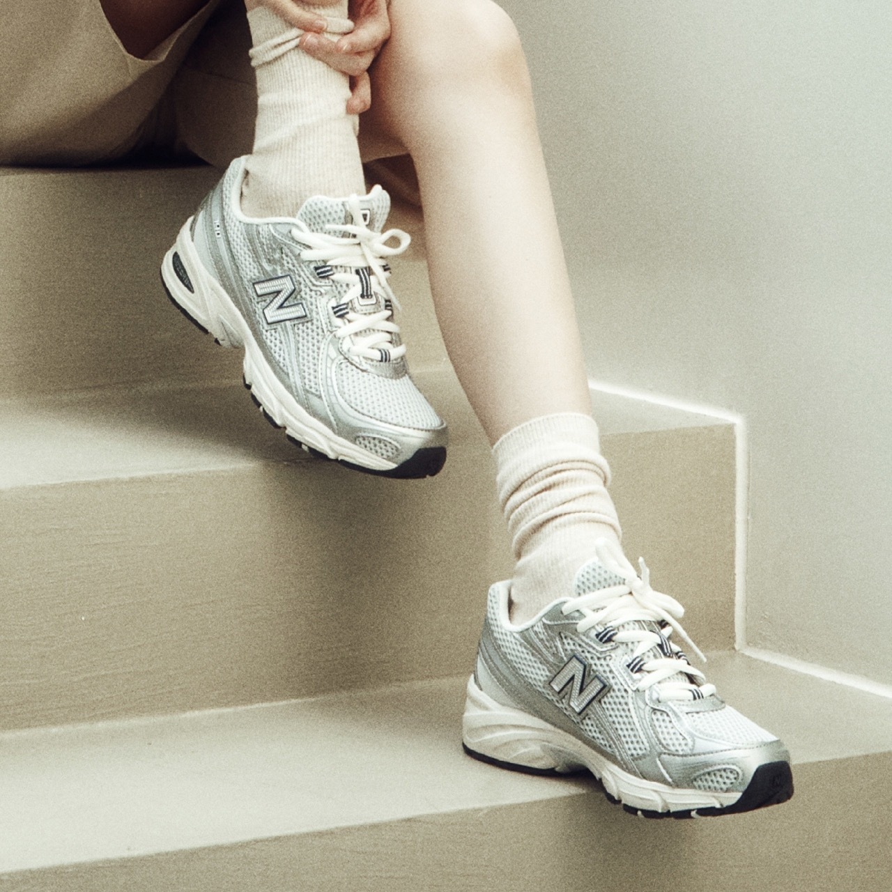 NEW BALANCE 740 NB 奶油銀藍 奶油底 復古 IU代言同款 李知恩 男女鞋 U740GC2 / 預購