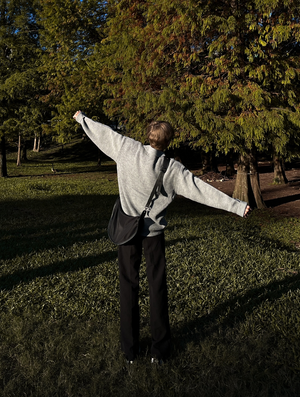 (售完不補) 韓系闊腿西裝褲