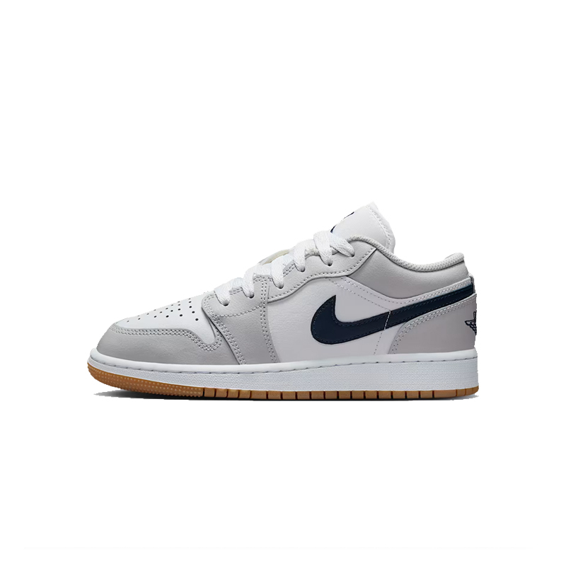 Air Jordan 1 Low "Georgetown" GS 白灰藍 女鞋 大童 553560-146 [台灣現貨]