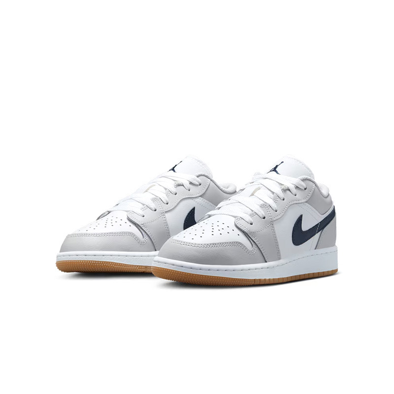 Air Jordan 1 Low "Georgetown" GS 白灰藍 女鞋 大童 553560-146 [台灣現貨]