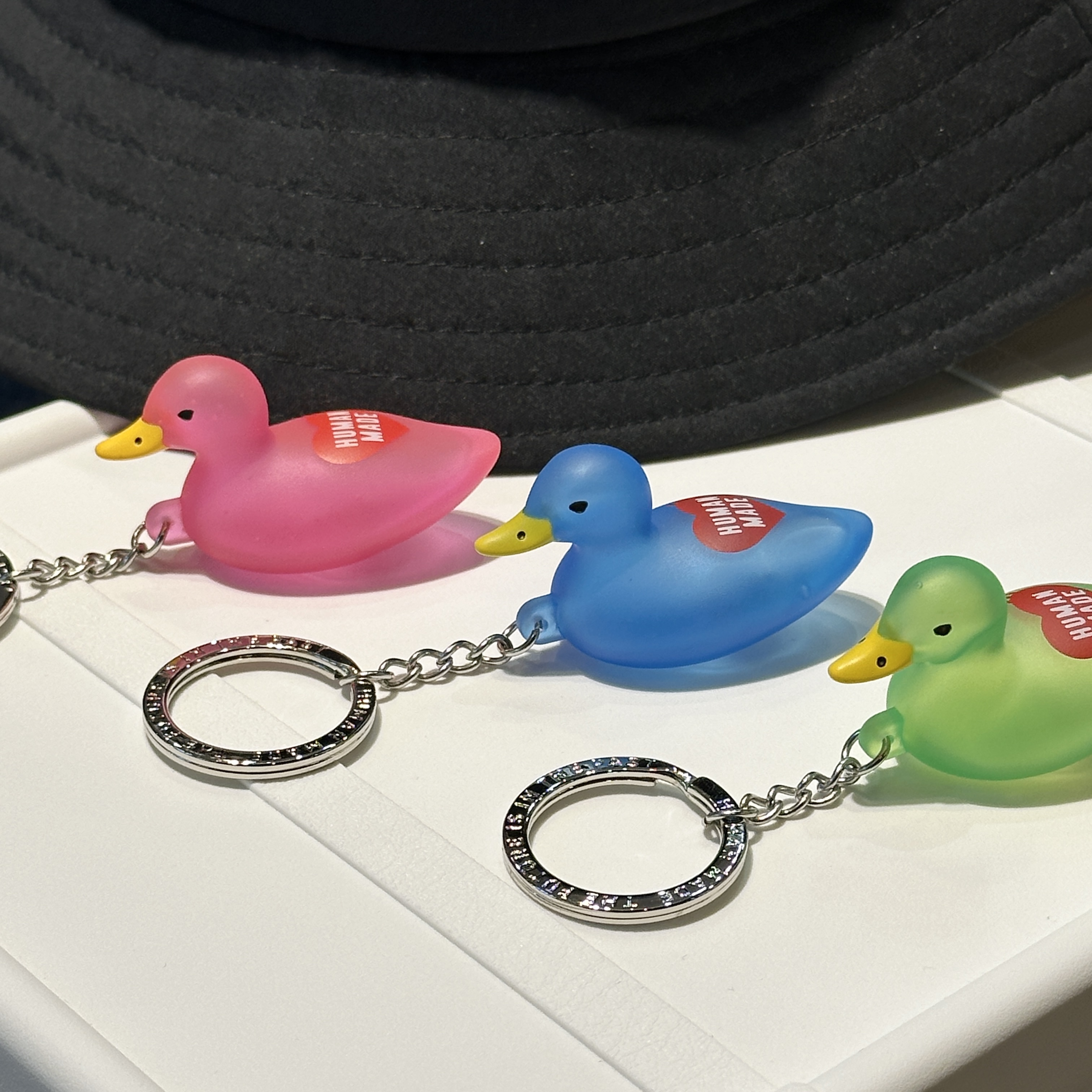 現貨】human made Duck PVC Key Chain 鴨子鑰匙圈吊飾