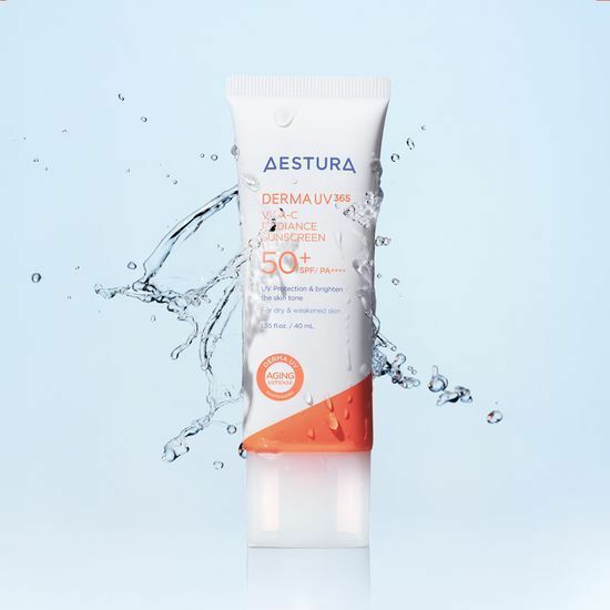 AESTURA Derma UV365 VITA-C Radiance Sunscreen SPF50+ PA++++ 40ml