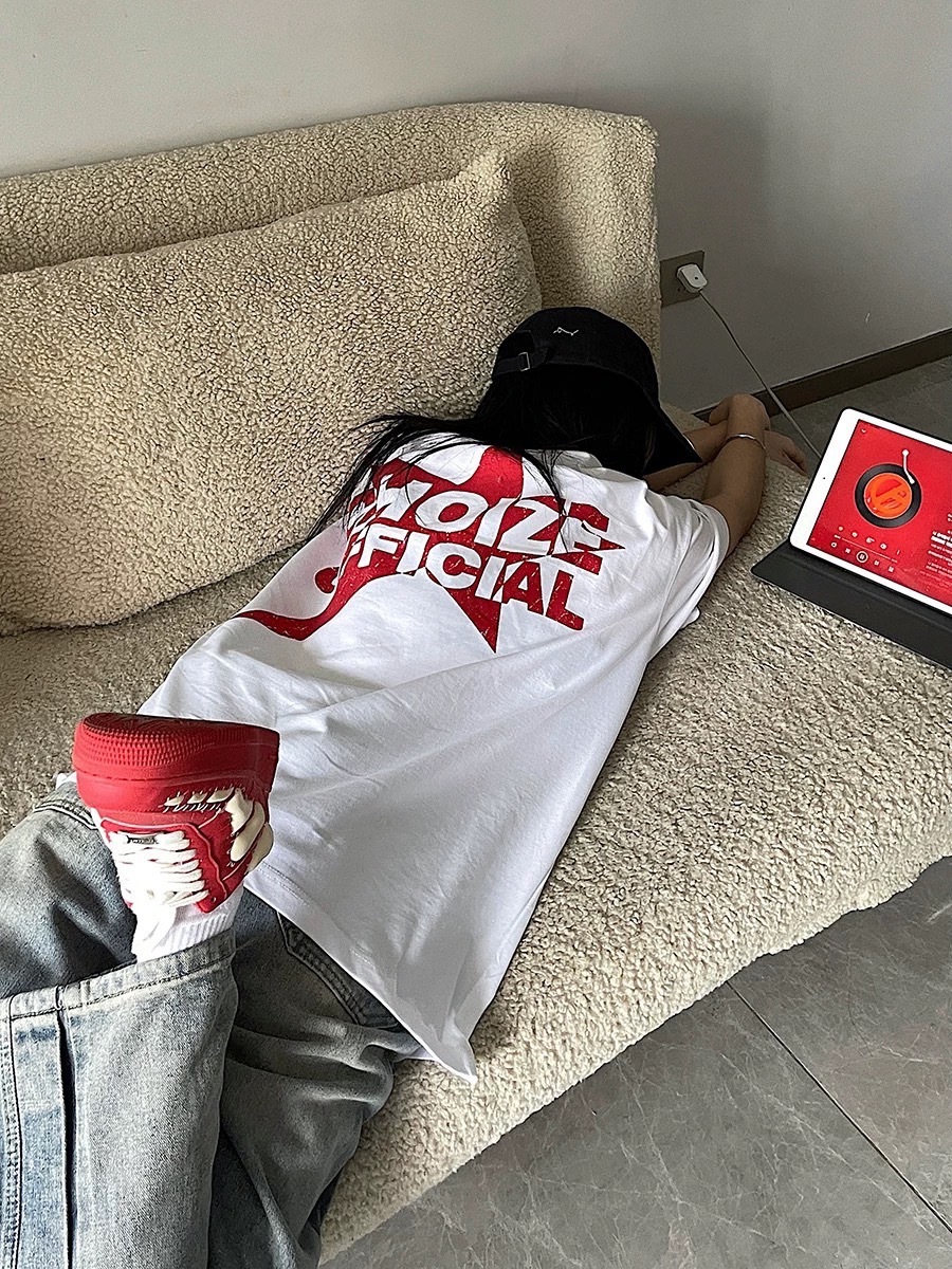 (GOAL) CHOIZE 美式復古重磅星星短TEE K2835