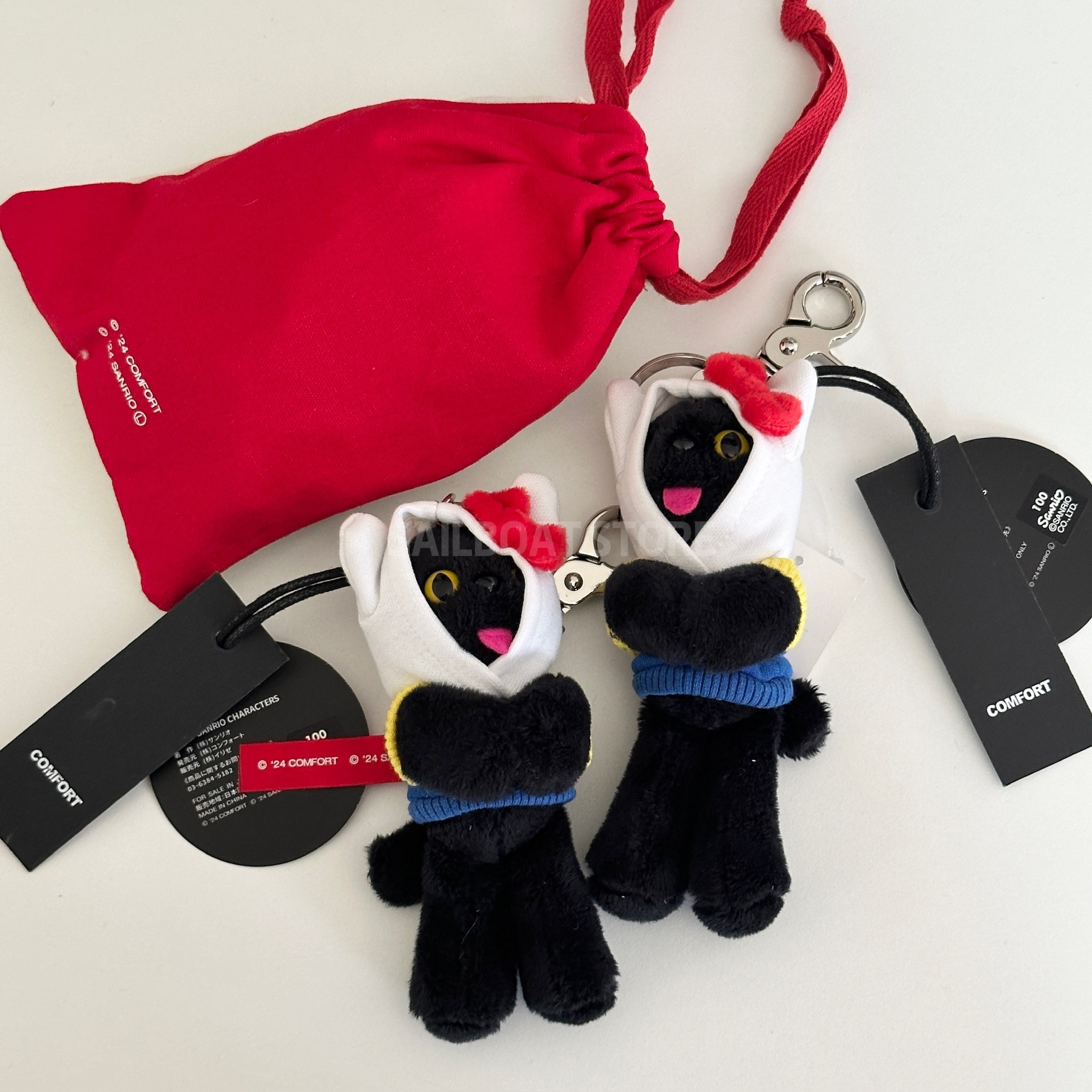 #預購 COMFORT PIYONG x Hello Kitty 聯名吊飾鑰匙圈