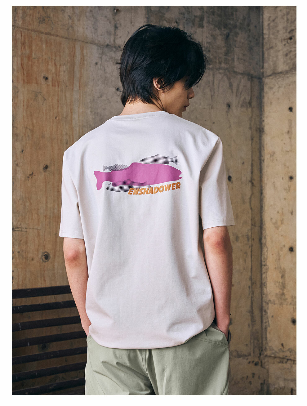 Enshadower隱蔽者 鮭魚重磅索羅娜速乾涼感短袖