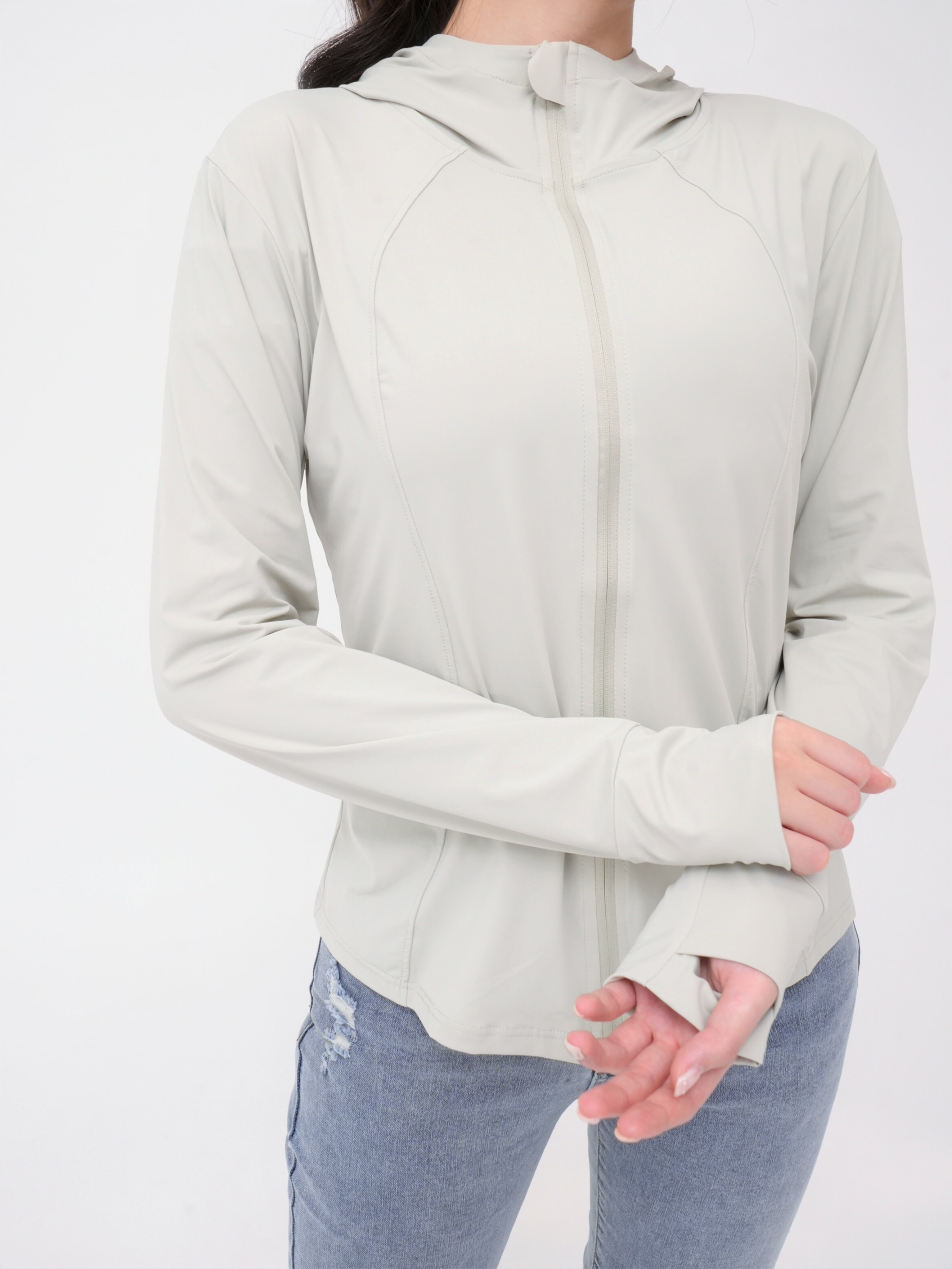 法朵Fado shop｜ 連帽拉鍊防曬外套 8723006