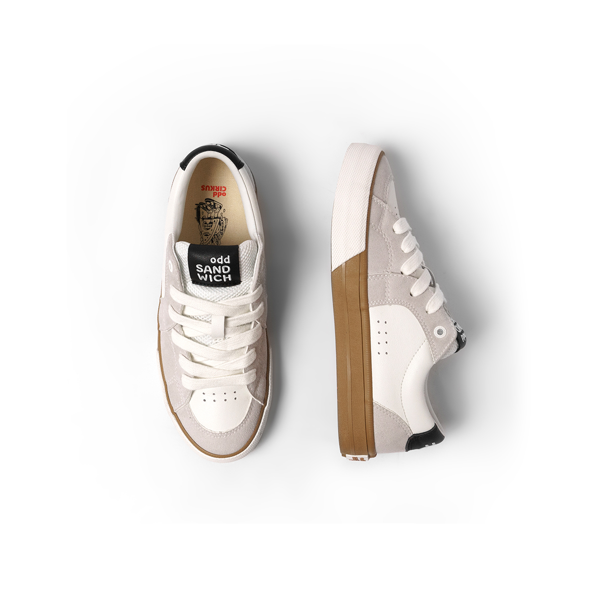 odd CIRKUS × RFW odd SANDWICH WHITE 低筒運動鞋 白色