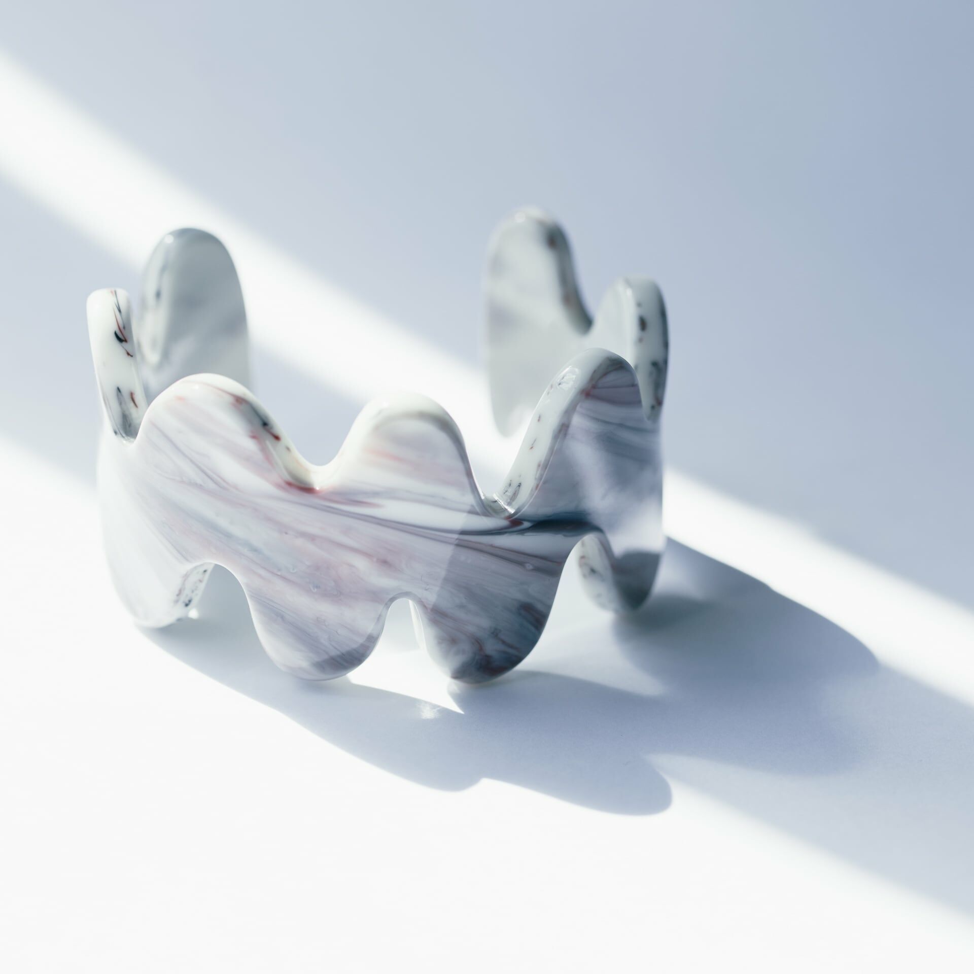 [HAQC.] FLOW 手環 | White Marble | NO.24