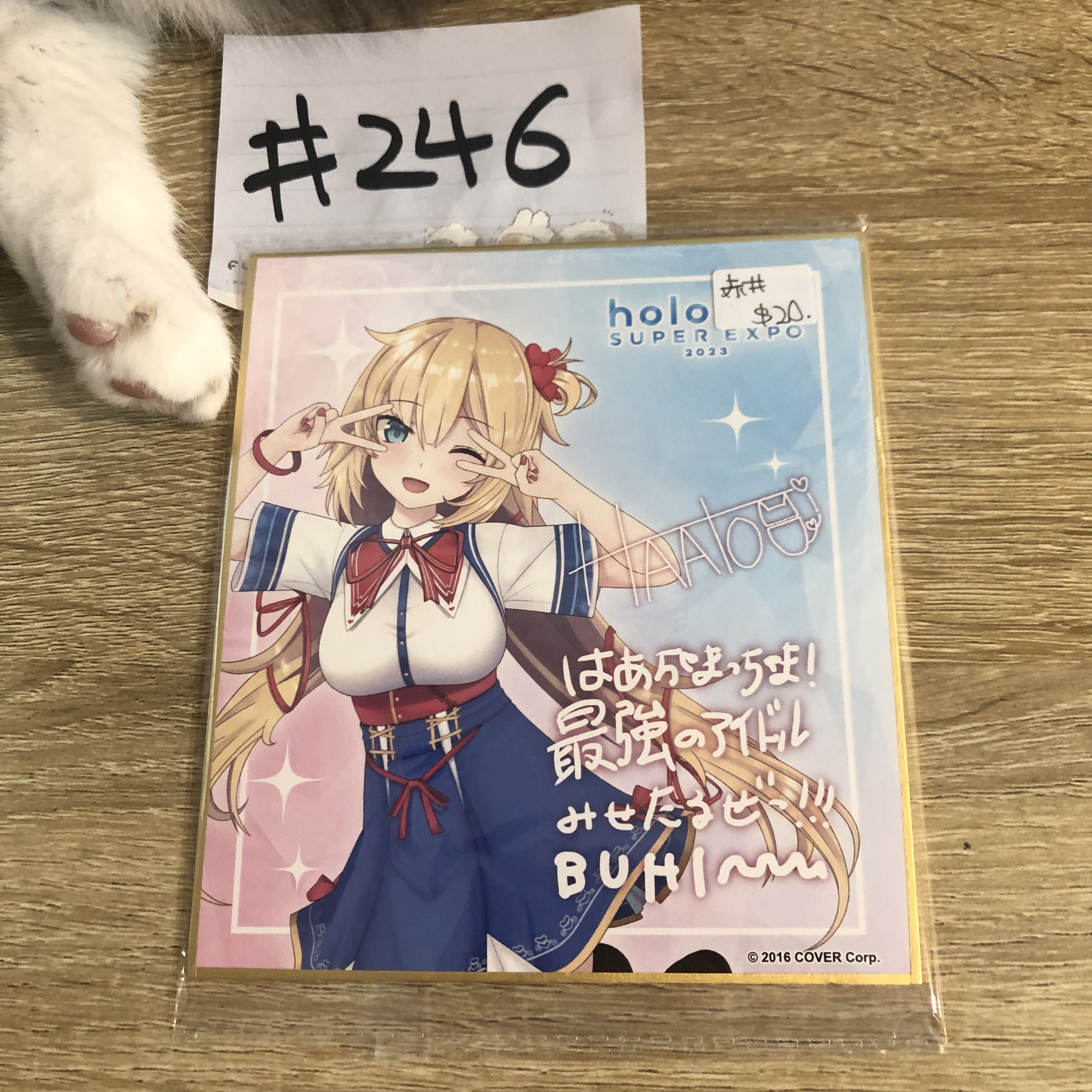 HOLOLIVE AKAI 色紙#246