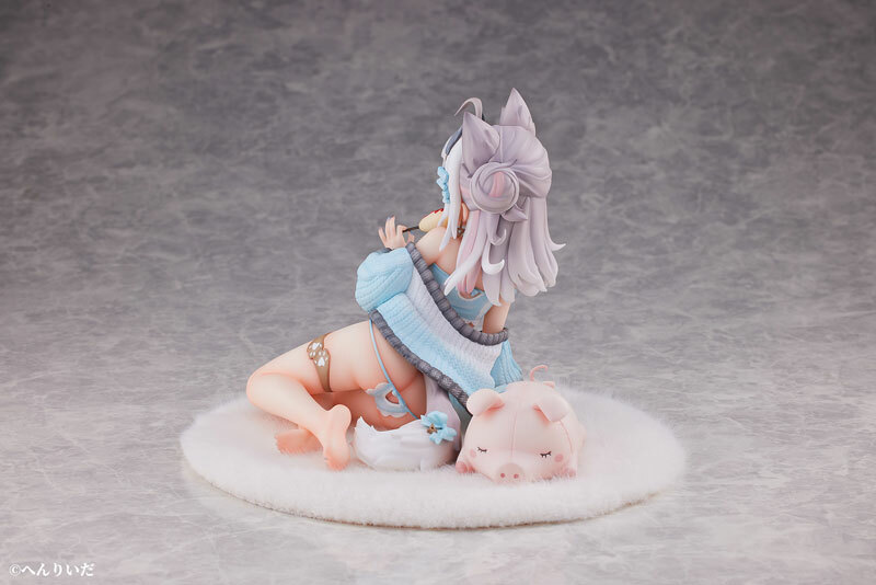 Feb Vivify Oyasumi Ookami Haino illustration by henreader 1/6 Complete Figure Pre-order