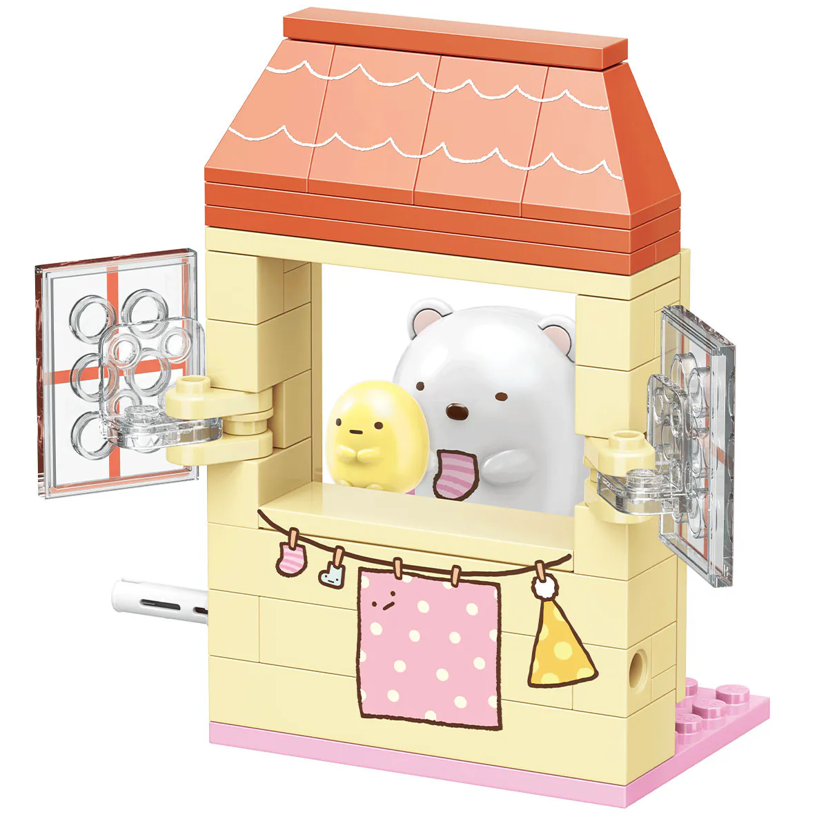 Keepplay積木 角落小夥伴 小窗口系列 白熊