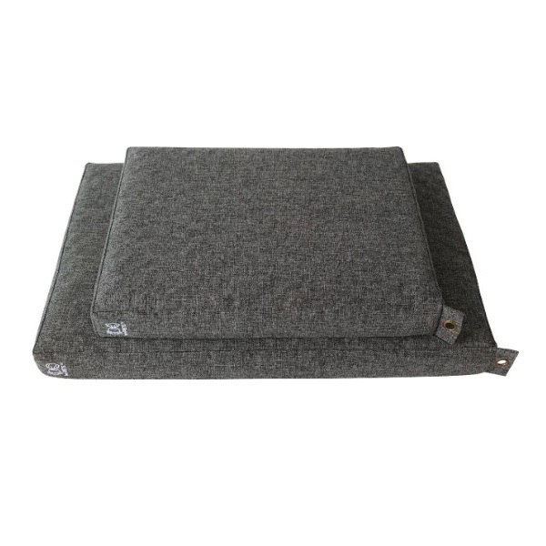 M-Pets Oleron Mat Cushion Dary Grey Small