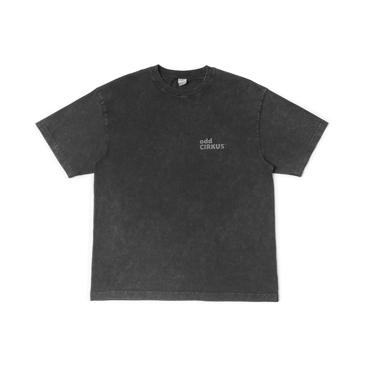 odd CIRKUS × RFW odd SANDWICH TSHIRT Black 圖像短Tee / 水洗黑