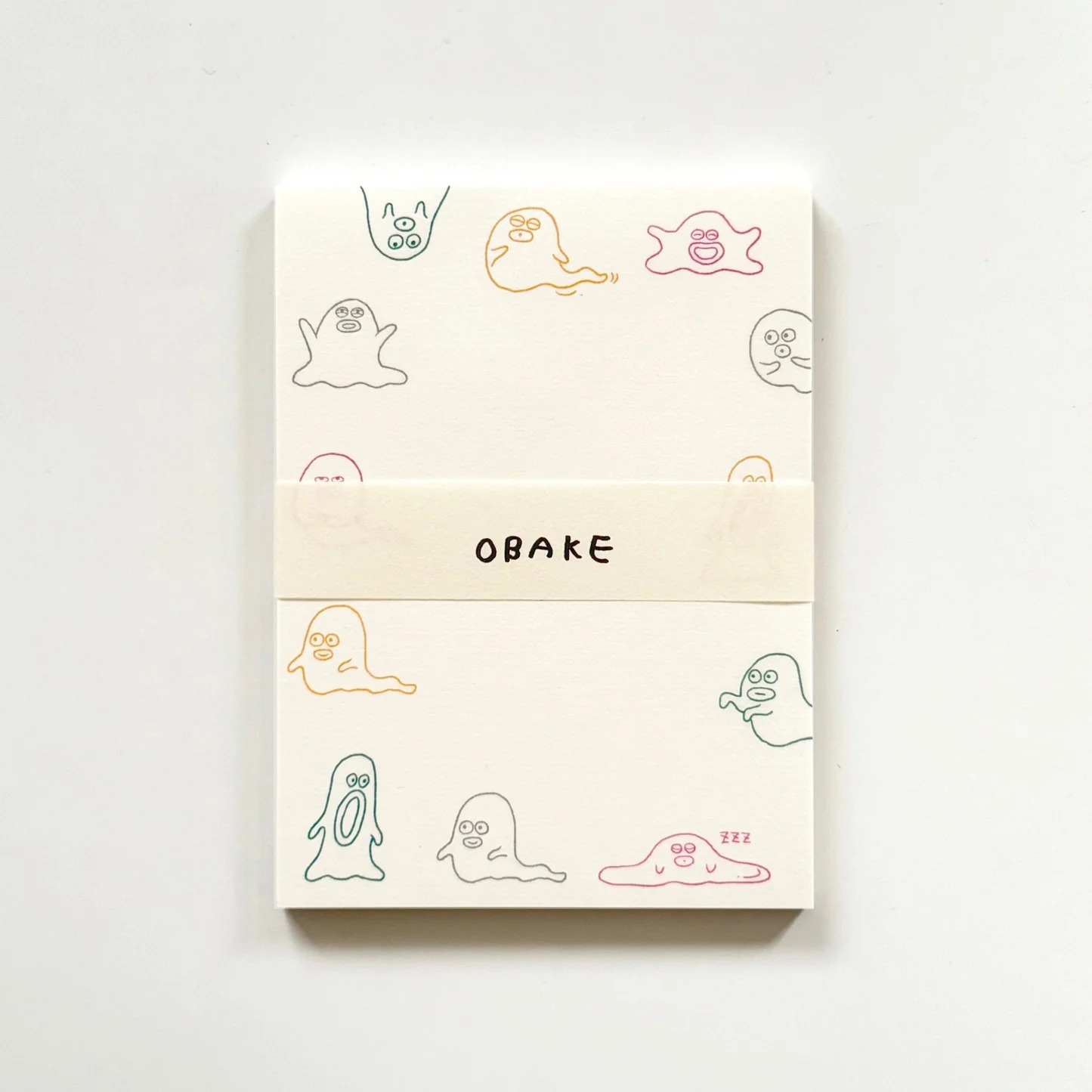 柴田ケイコ x 水縞｜搞怪幽靈｜便條紙 / 水縞 / 日本