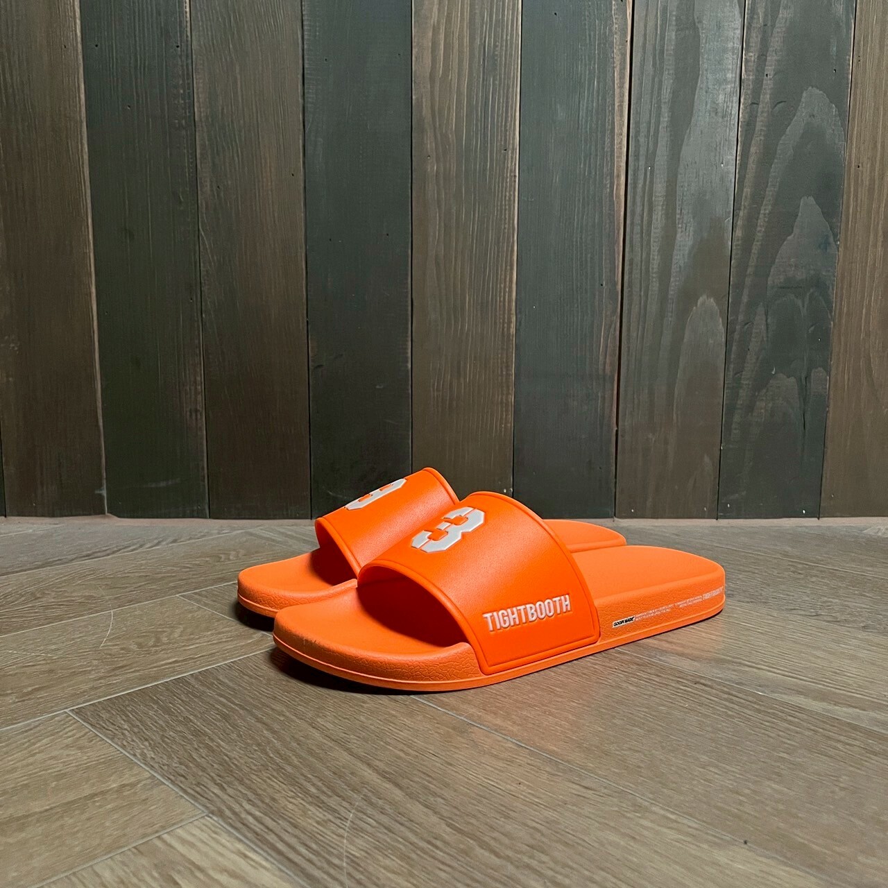 (3) GOOPI x TIGHTBOOTH “GMT-01SP” - TPBR 93 Slippers - Pumpkin SIZE 27CM