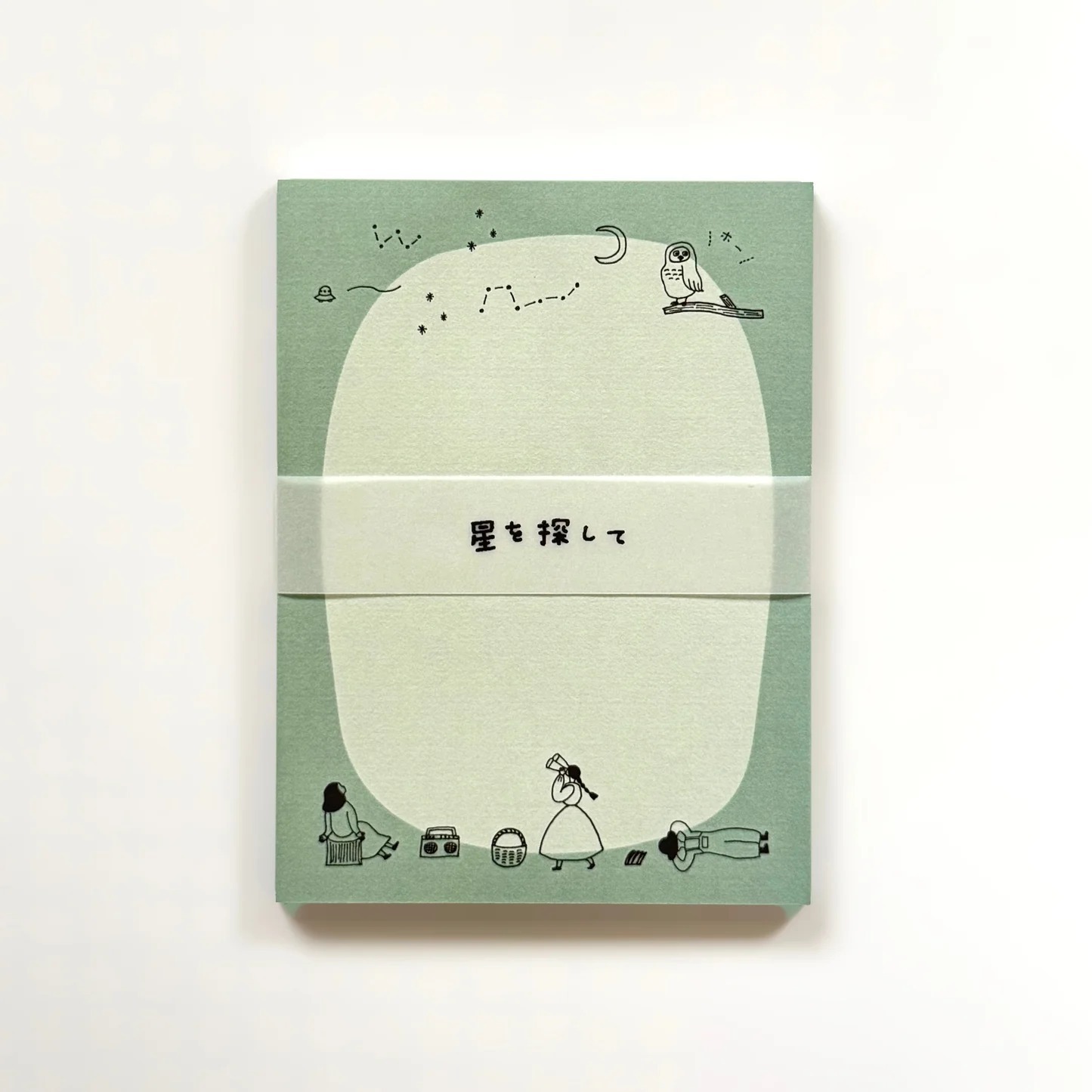 necktie x 水縞｜星空｜便條紙 / 水縞 / 日本