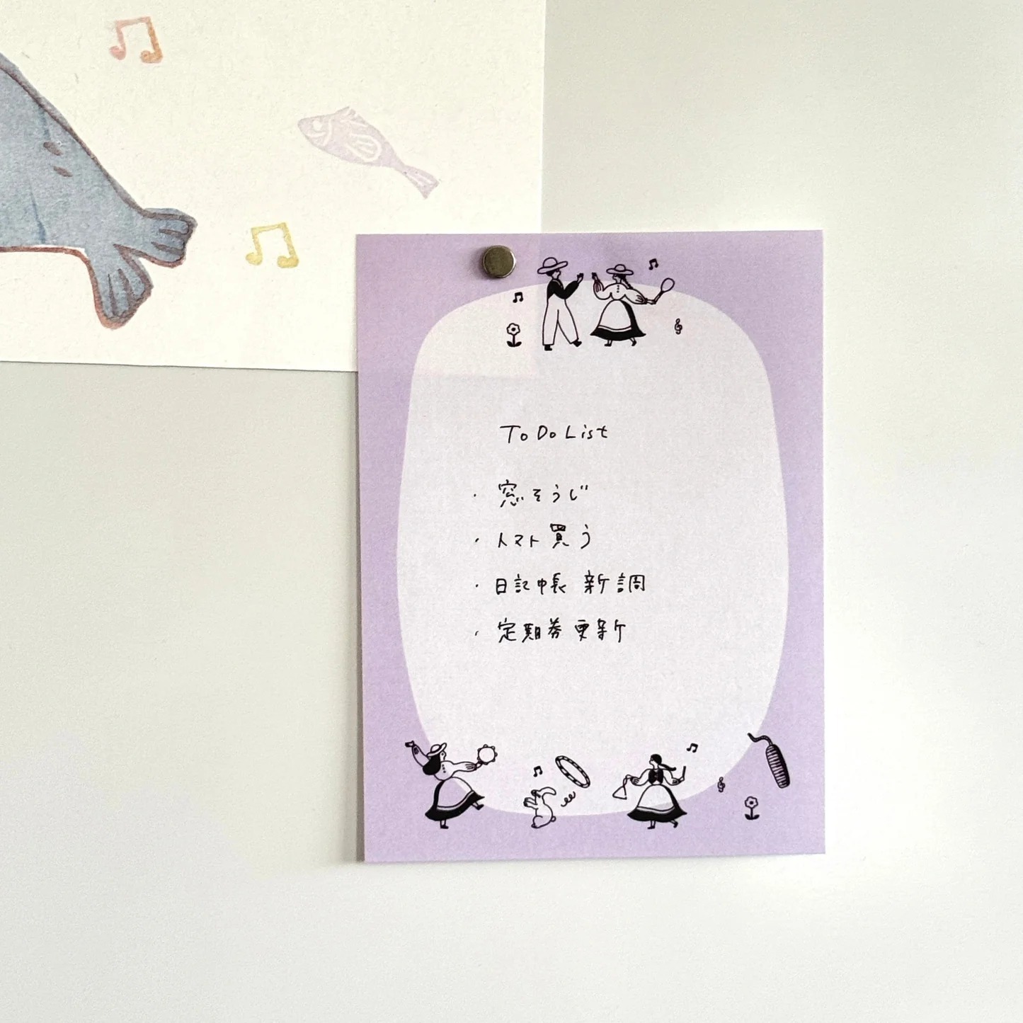 necktie x 水縞｜跳舞｜便條紙 / 水縞 / 日本