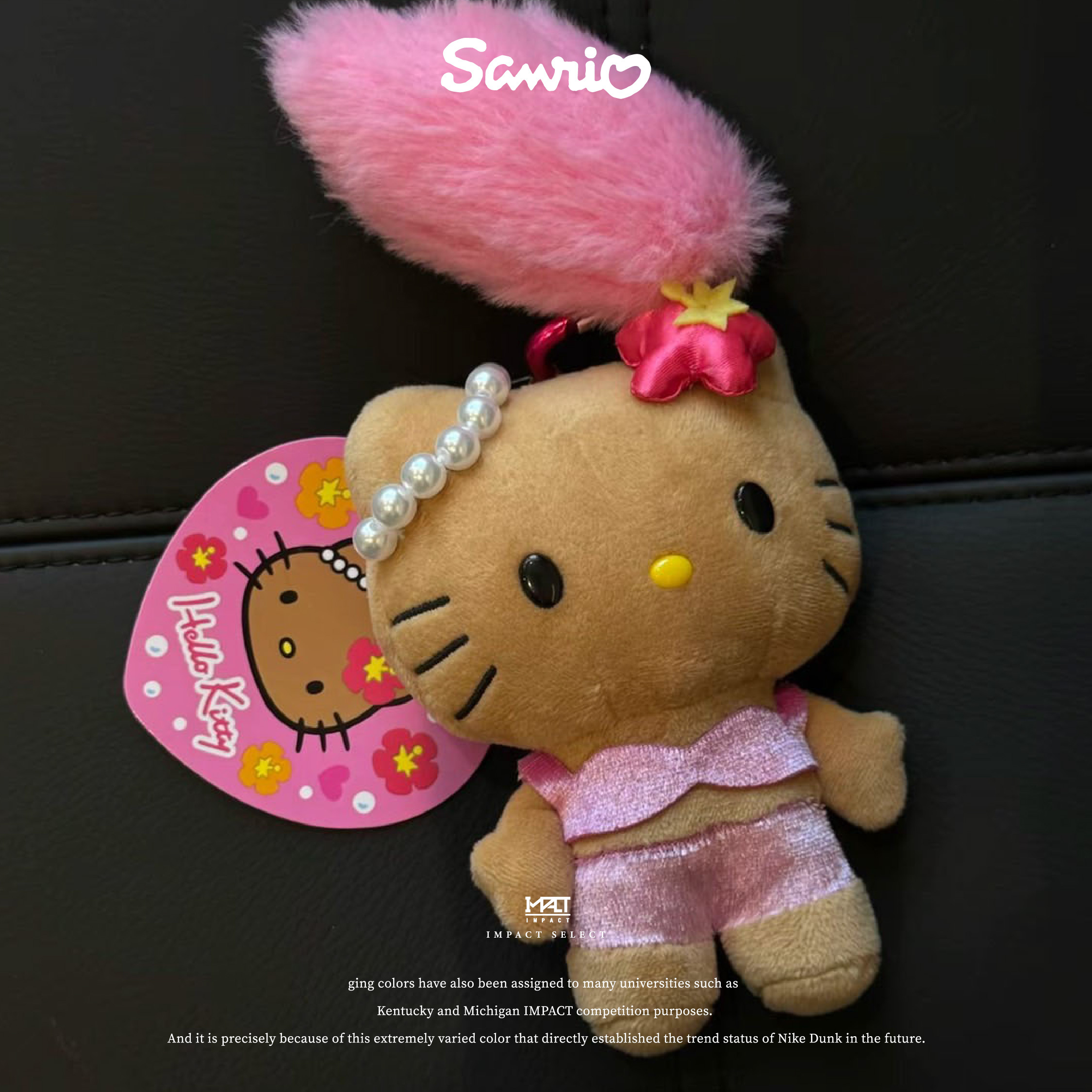 Sanrio 大阪限定 黑皮HELLO KITTY 三麗鷗 凱蒂貓  正品 KT01-08