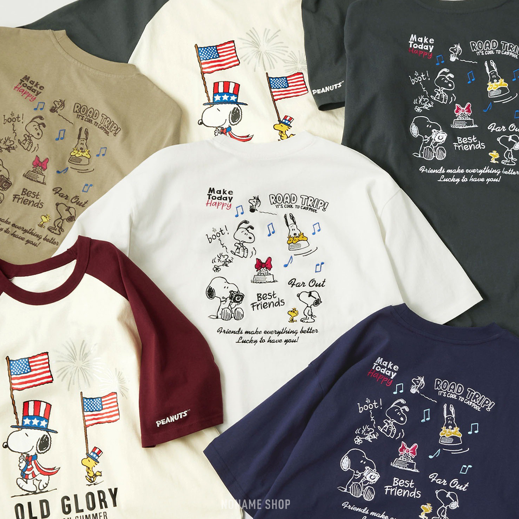 MONO-MART X SNOOPY 聯名 史努比 復古 寬鬆 短袖 六色 (男/女款)