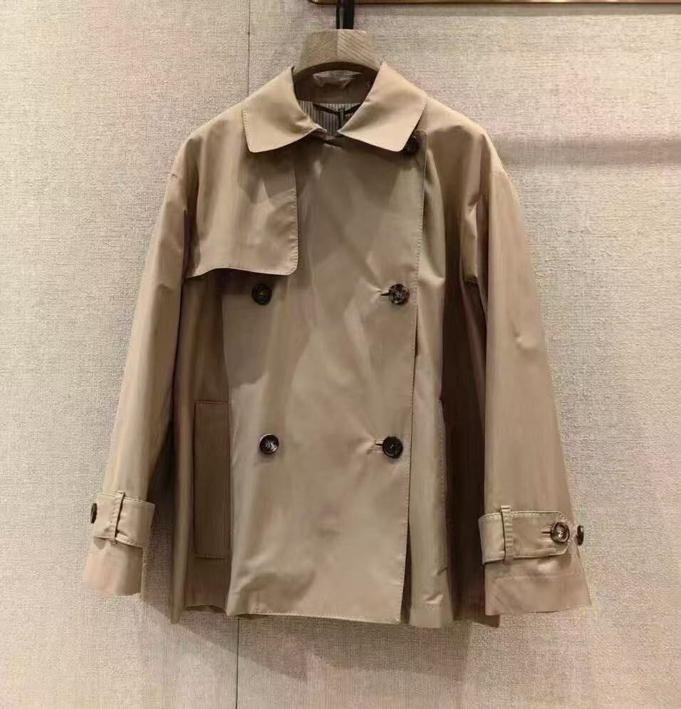MaxMara-Zeno 25ss 雙排扣風衣 -T