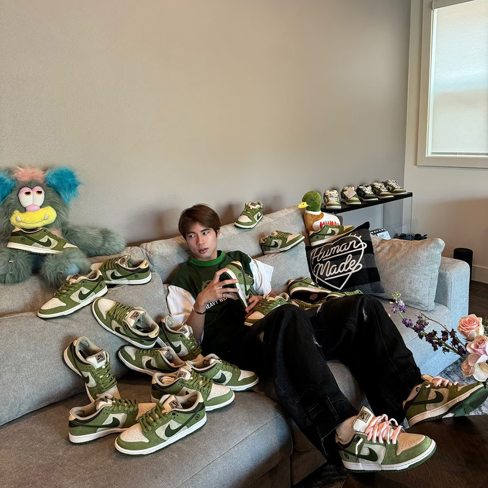 Yuto × Nike SB Dunk Matcha 28cm 抹茶　堀米 Nike SB Dunk Low x Yuto 'Matcha' (HF8022-300) release date