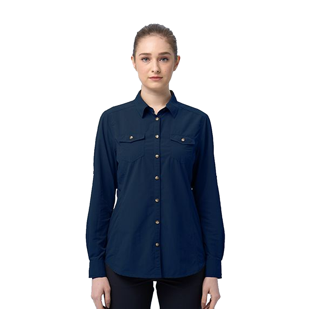 Wildland 荒野 3M透氣快乾抗UV可調節袖襯衫 女款 (4色) 13W1207