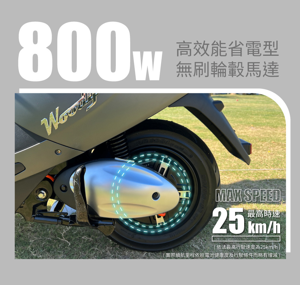 【威勝】TSV50 WOODY 無敵 微型電動二輪車