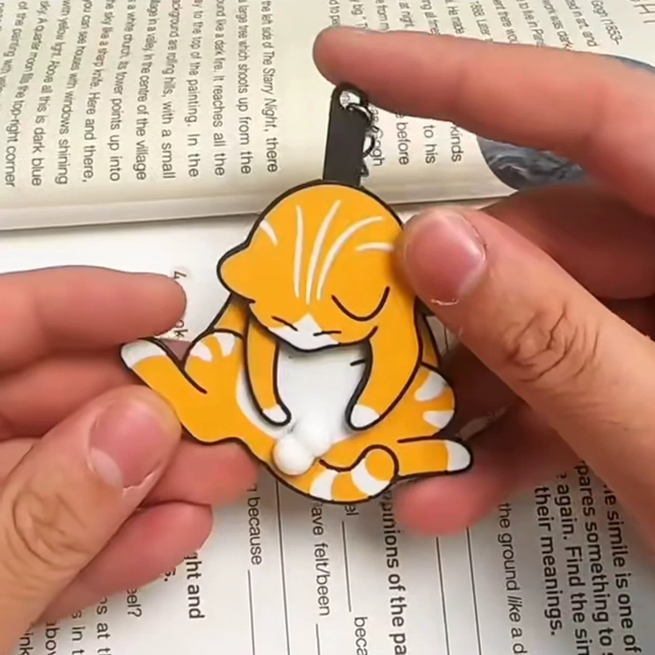 玩蛋貓咪 舒壓鑰匙圈