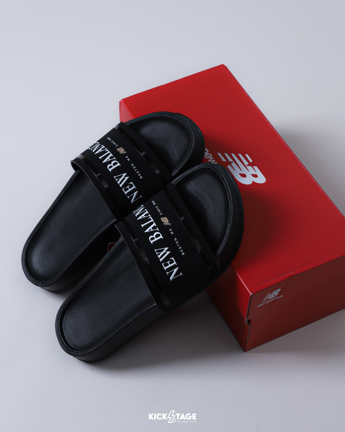 女鞋 NEW BALANCE SLIPPERS 黑色 拖鞋 NB 美式復古 基本拖鞋【SWF200G3】NBS