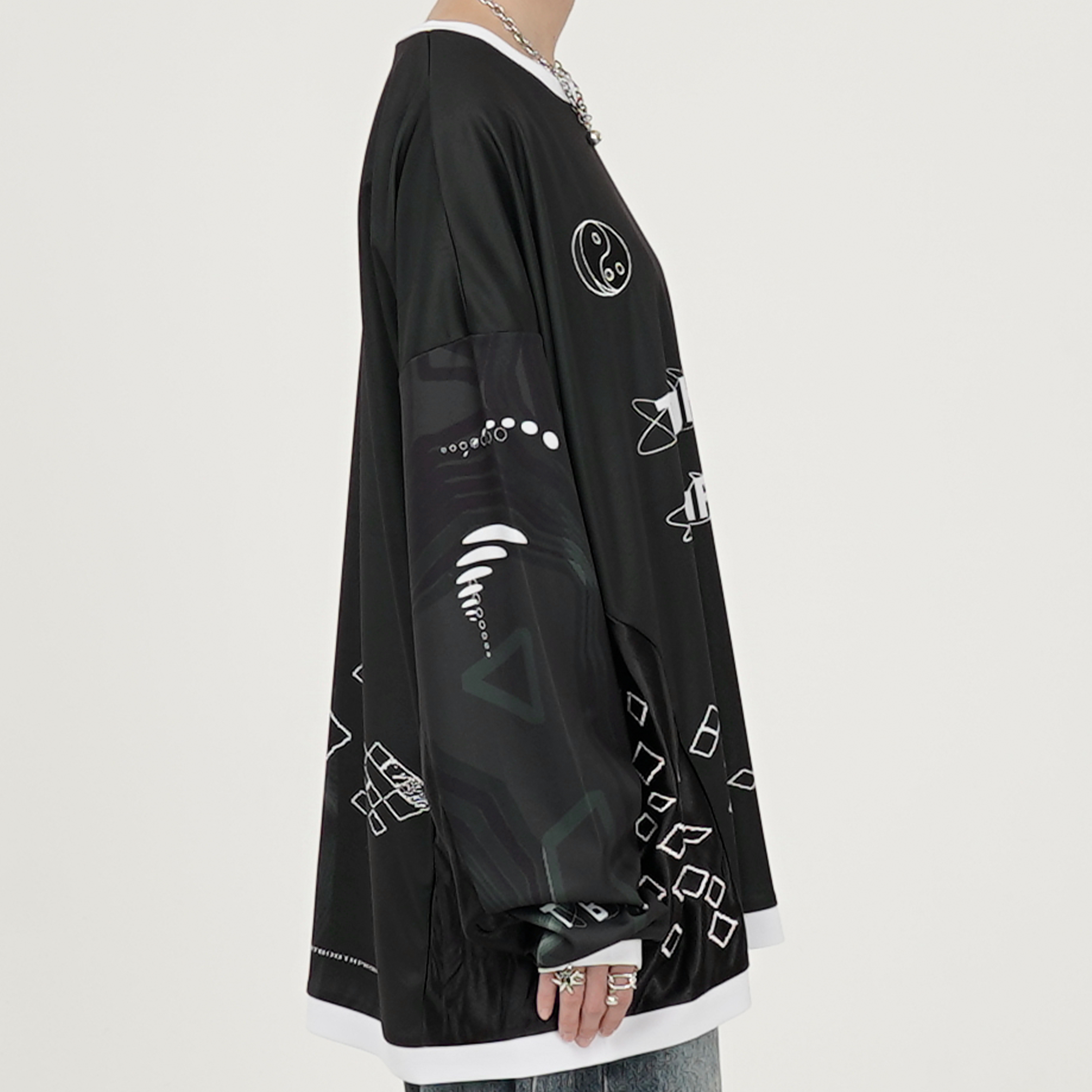 TIGHTBOOTH x SauRas Being L/S SOCCER JERSEY - 25SS