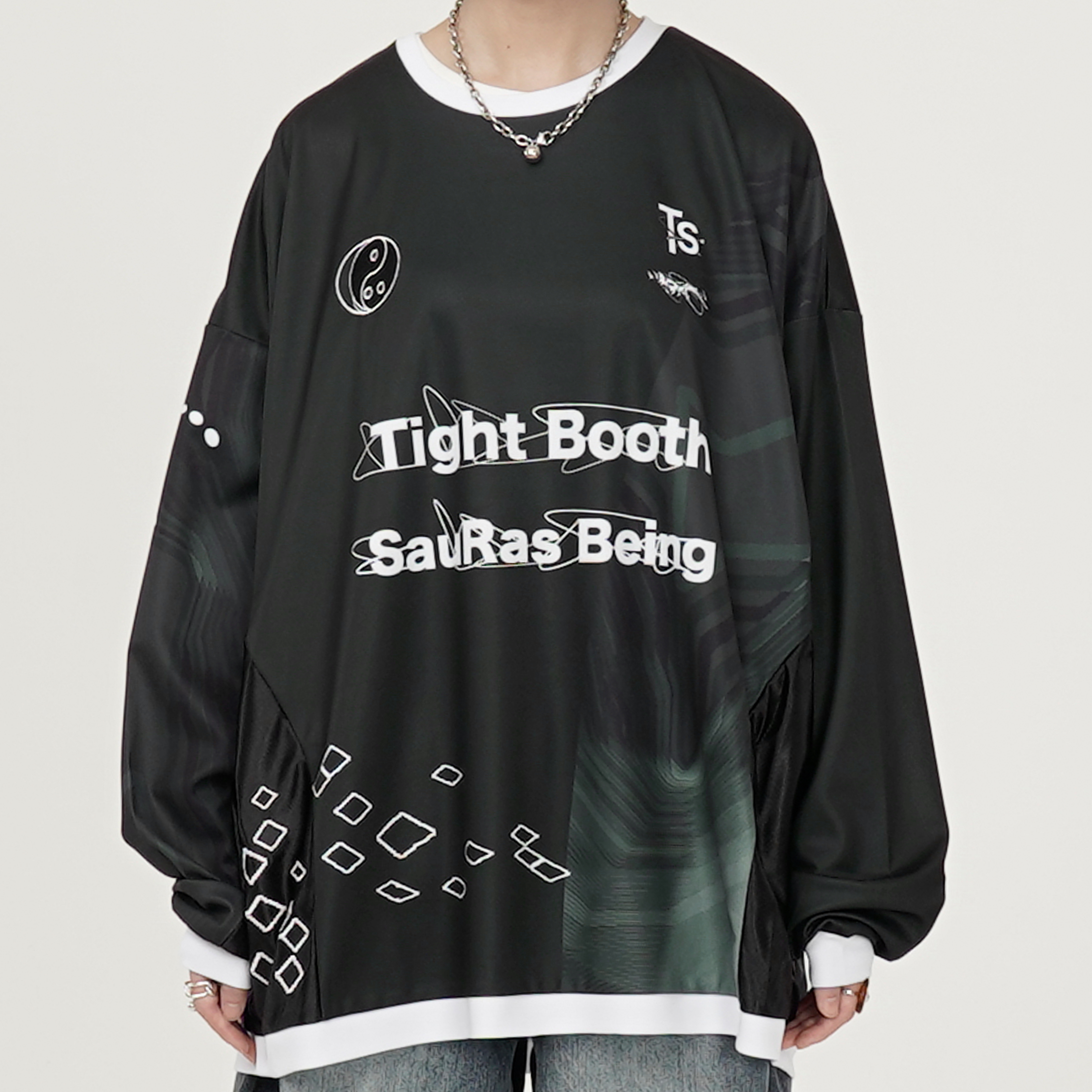 TIGHTBOOTH x SauRas Being L/S SOCCER JERSEY - 25SS