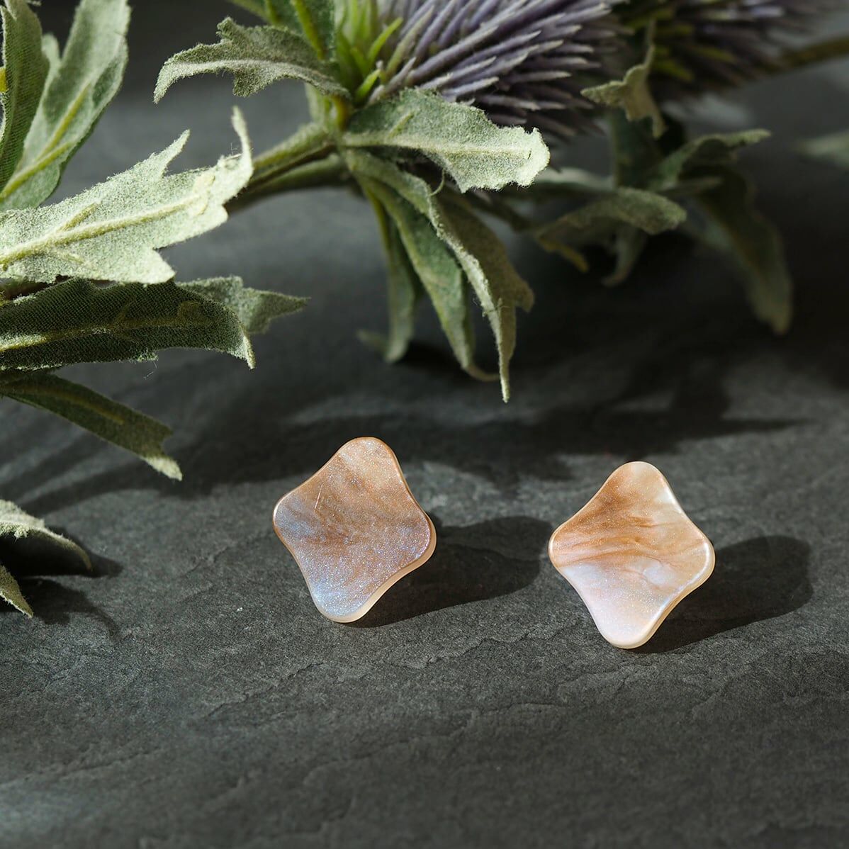 [HAQC.] KiraKira | 耳針 | Brown | NO.30