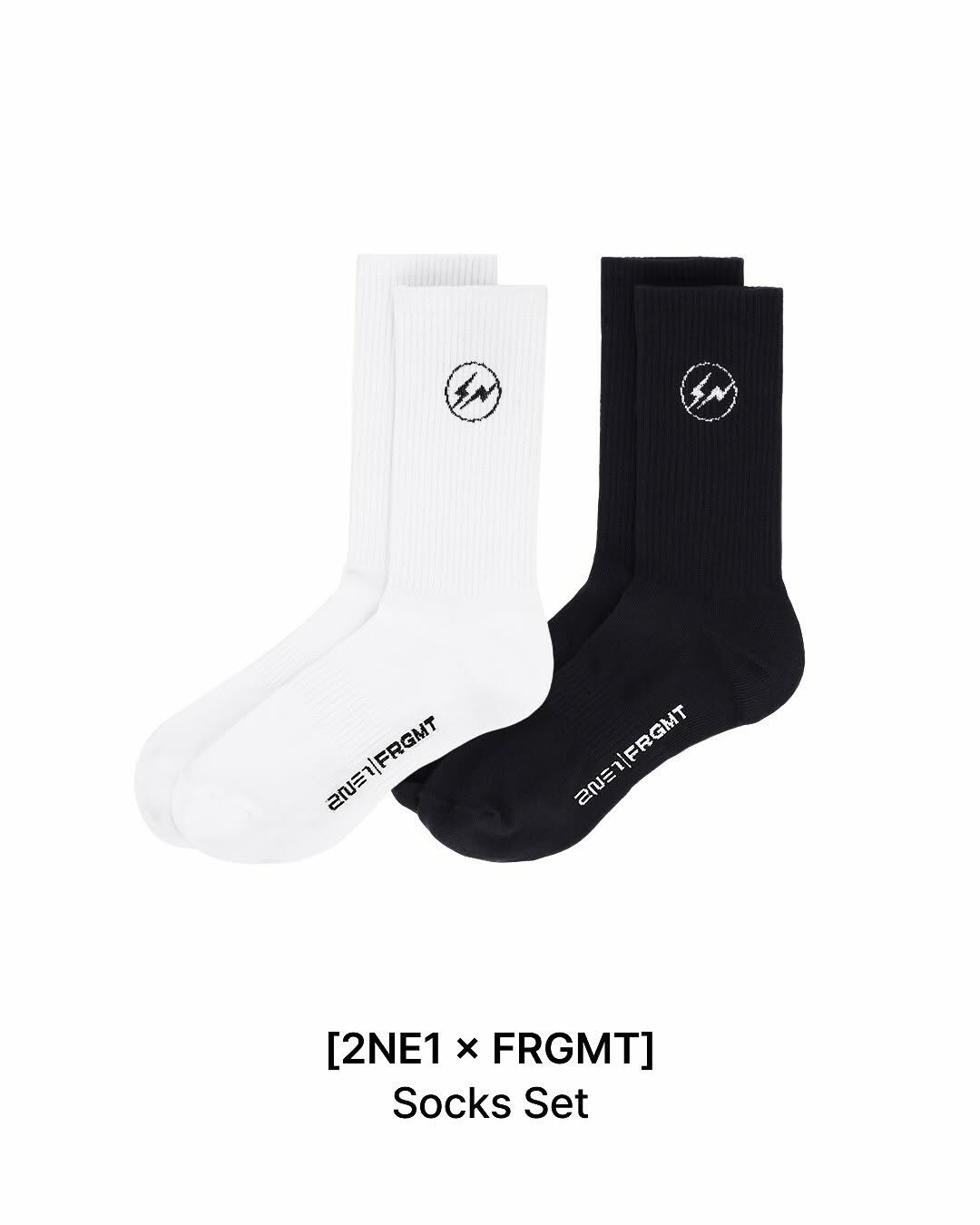 2NE1 x Fragment Design Socks 2-Pack