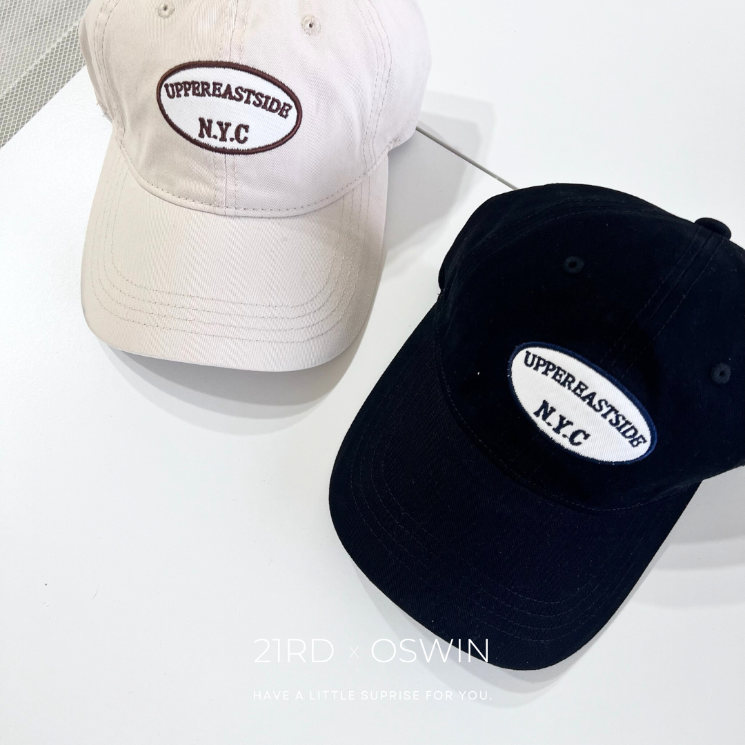 刺繡 NYC 字母 棒球帽