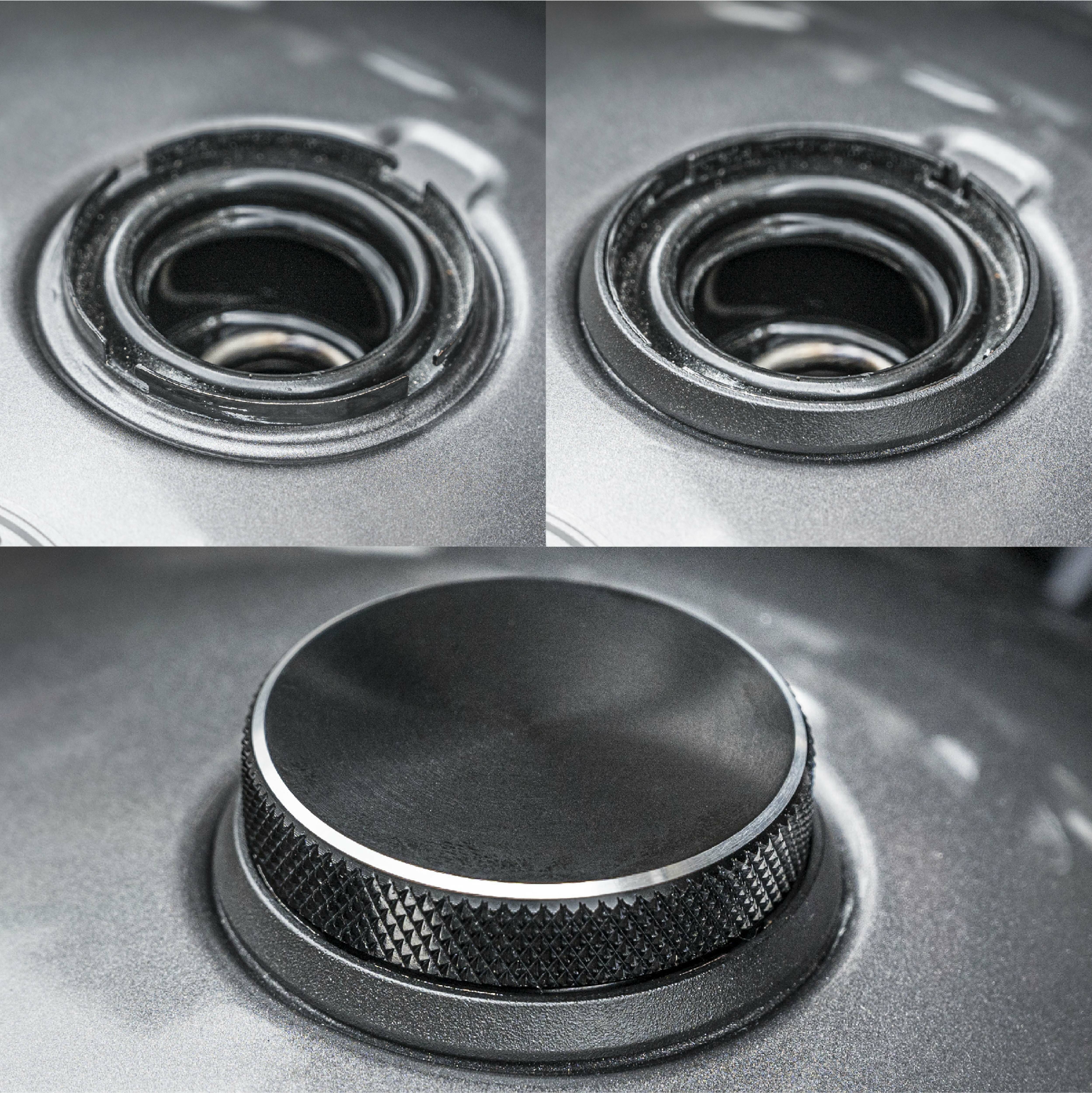 Motone Speed Twin/Thruxton/Scrambler 1200 Billet Ring Adapter - Black