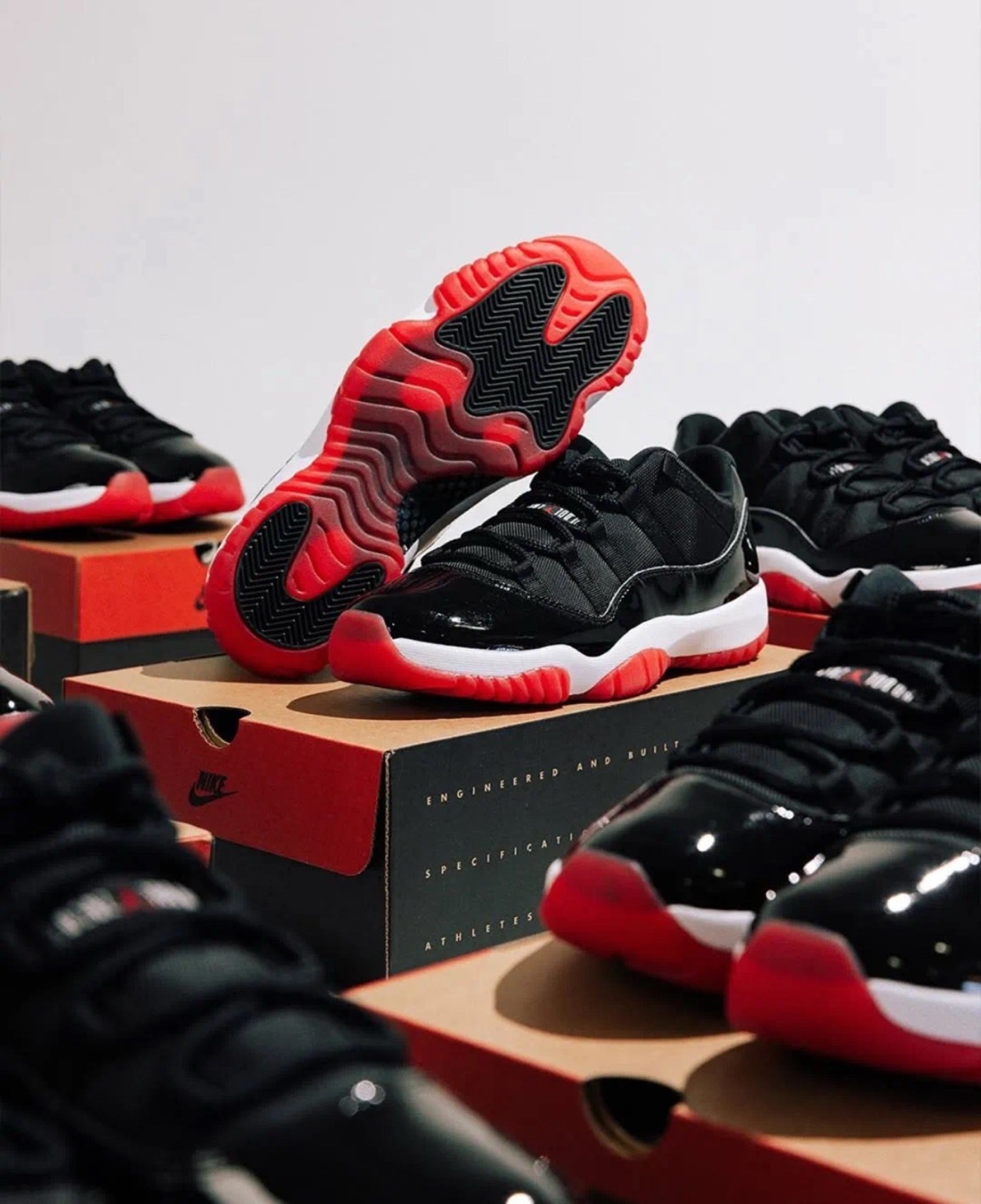 AIR JORDAN 11 LOW "BRED" AJ11 黑紅 經典 復刻 喬丹 大魔王 FV5104006/FV5121006