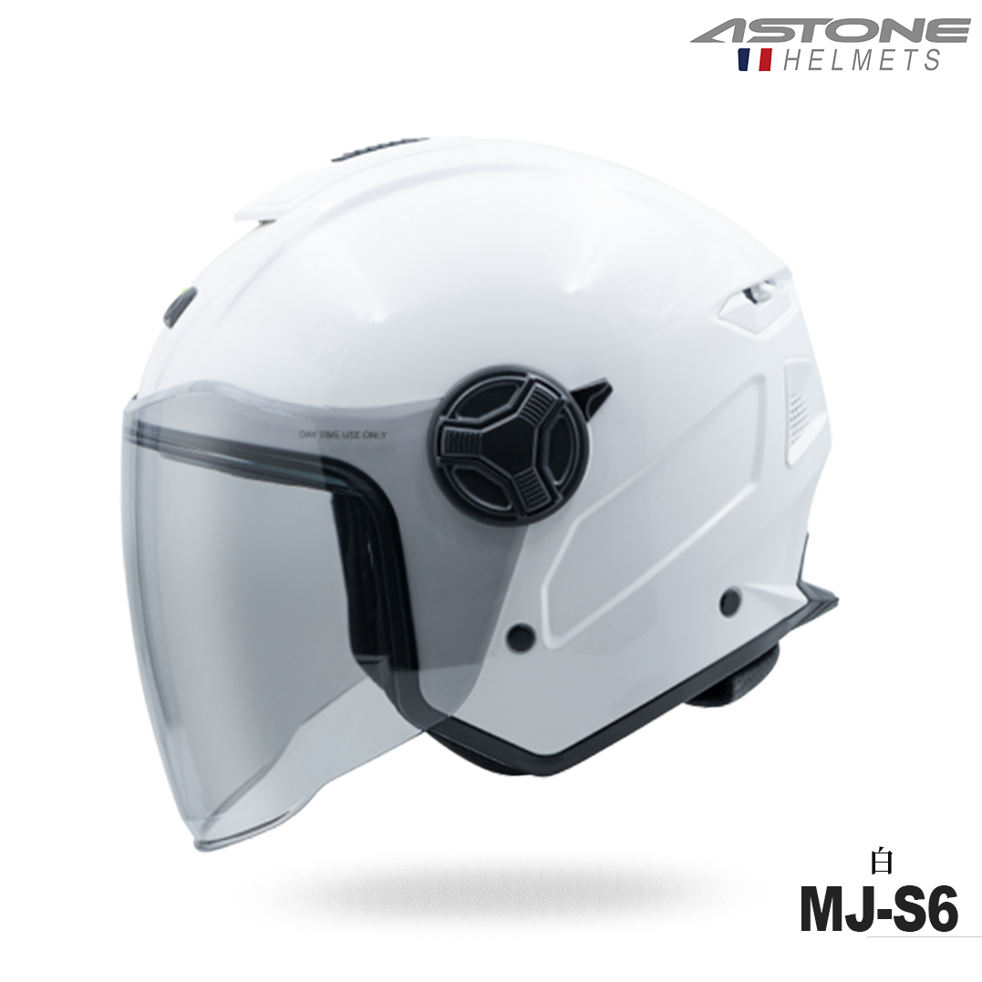 ASTONE MJ-S6 素色 半罩安全帽
