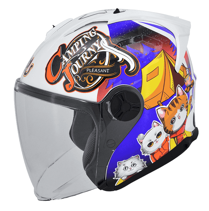 M2R J-X ＃6 半罩安全帽