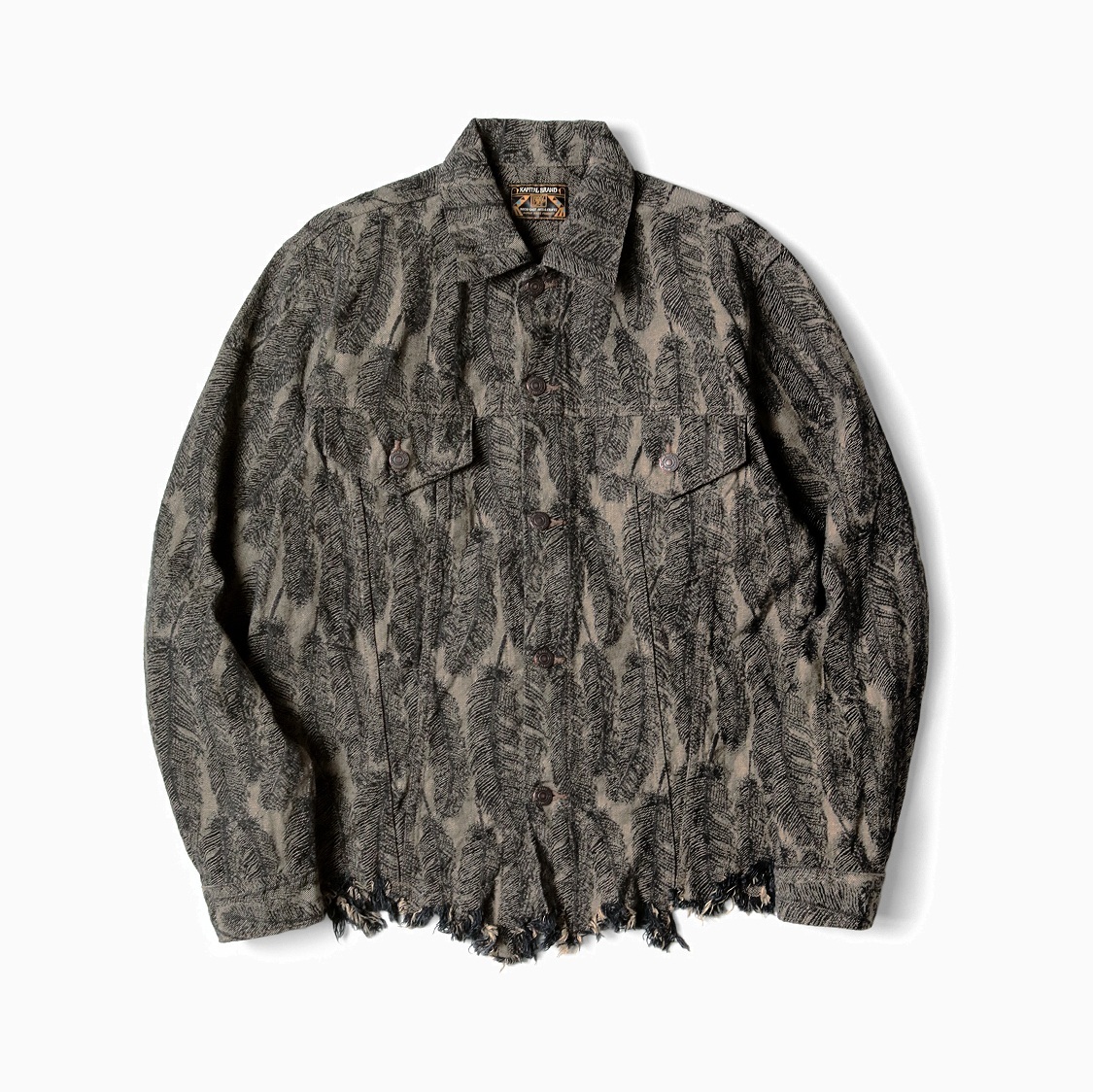 KAPITAL 2025 12G MAGPIE DENIM 3RD JACKET - PRE ORDER ITEM (預訂中)