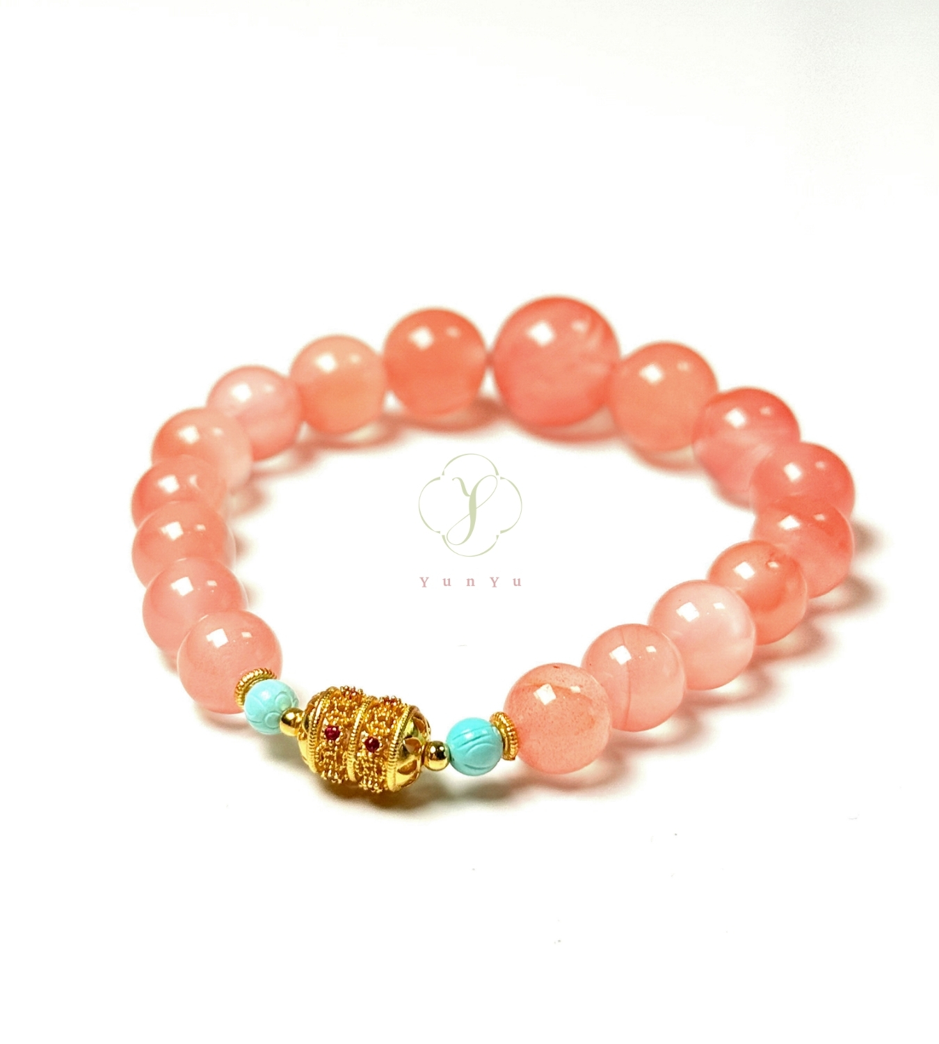 粉願金輪(南紅)