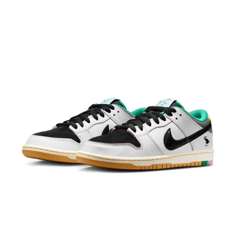 CSEF x Nike SB Dunk Low "White Emerald" 聯名款 刮刮樂 白 滑板 男鞋 HJ4132-100 [台灣現貨]