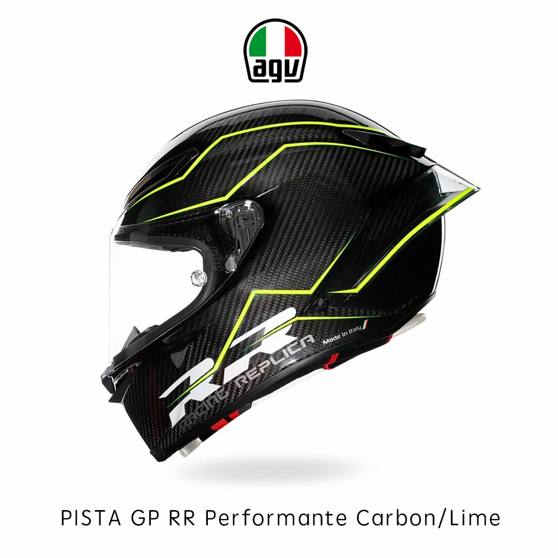 AGV PISTA GP RR Performante Carbon/Lime 全罩安全帽