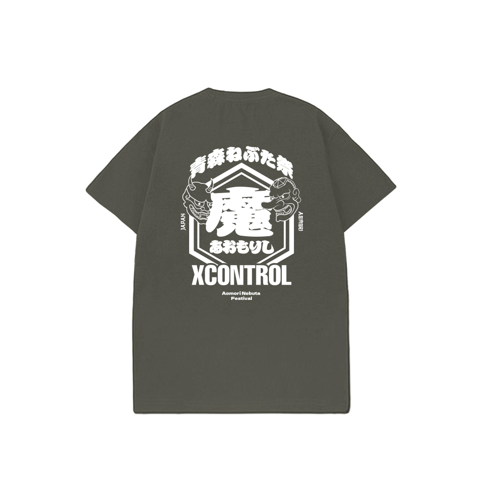 XCTRL 青森睡魔祭短T-深灰